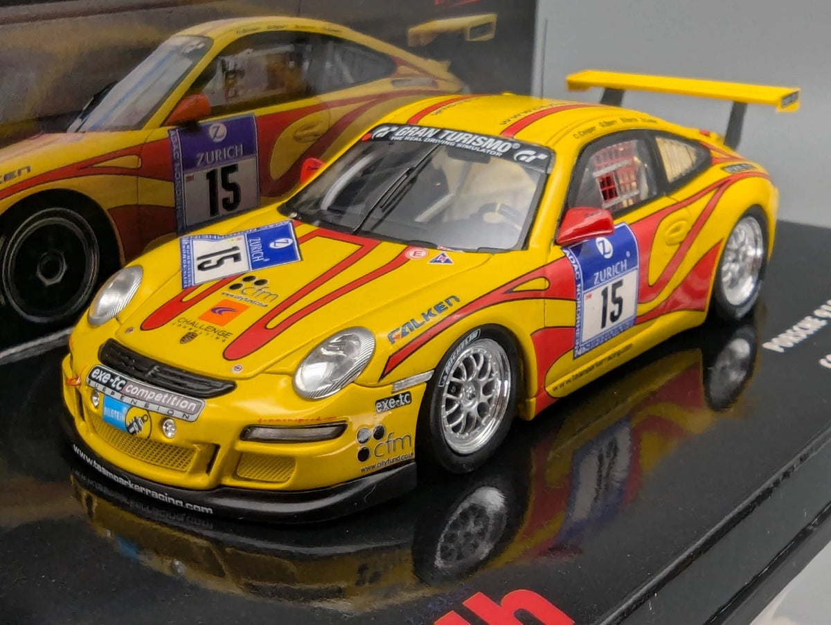 Modellautos 1:43 Minichamps Porsche 911 GT3 Cup 24h Nürburgring 2010 #15 mit OVP