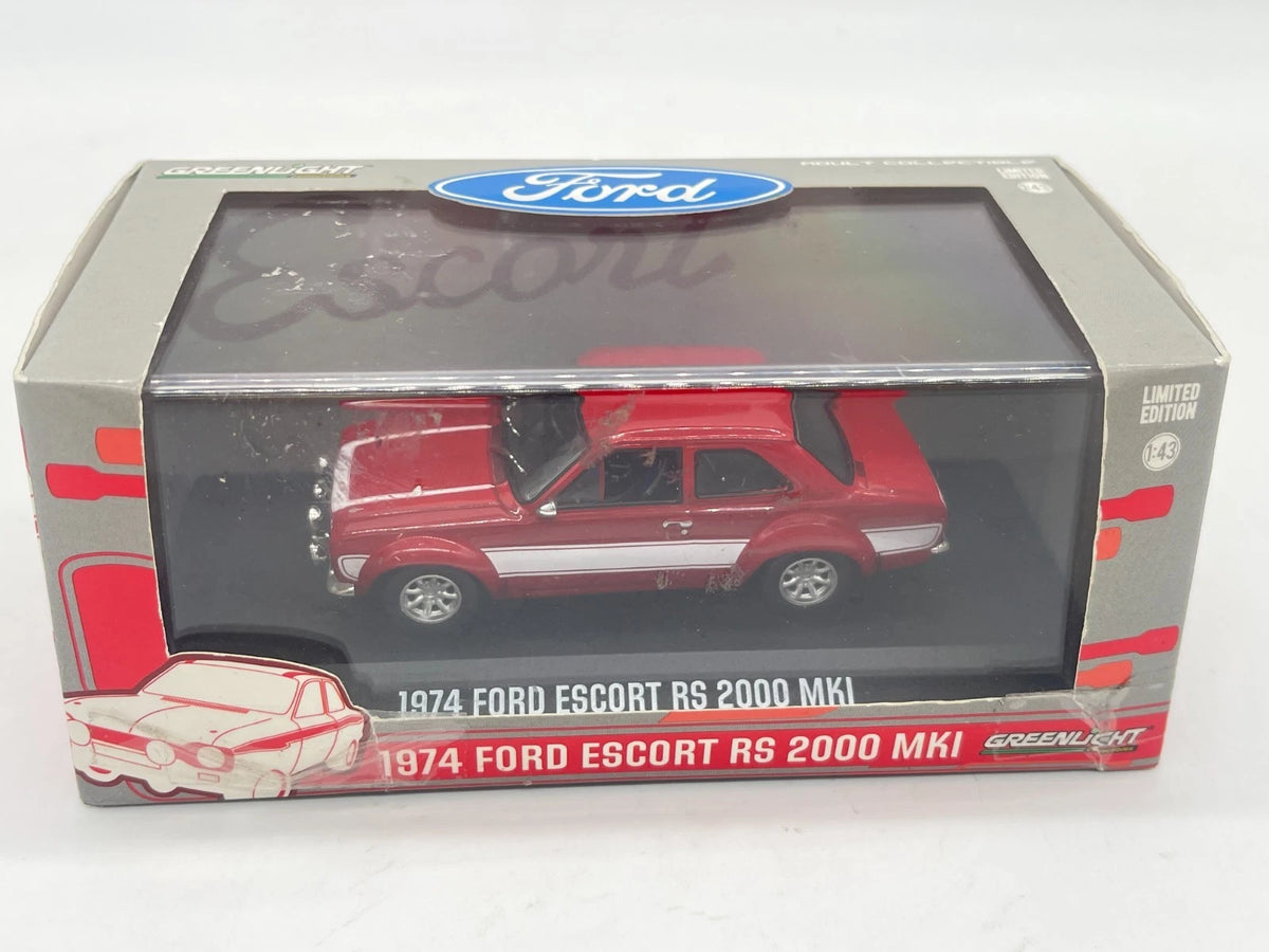 Modellautos 1:43 Greenlight Ford Escort RS 2000 MKI 1974 OVP