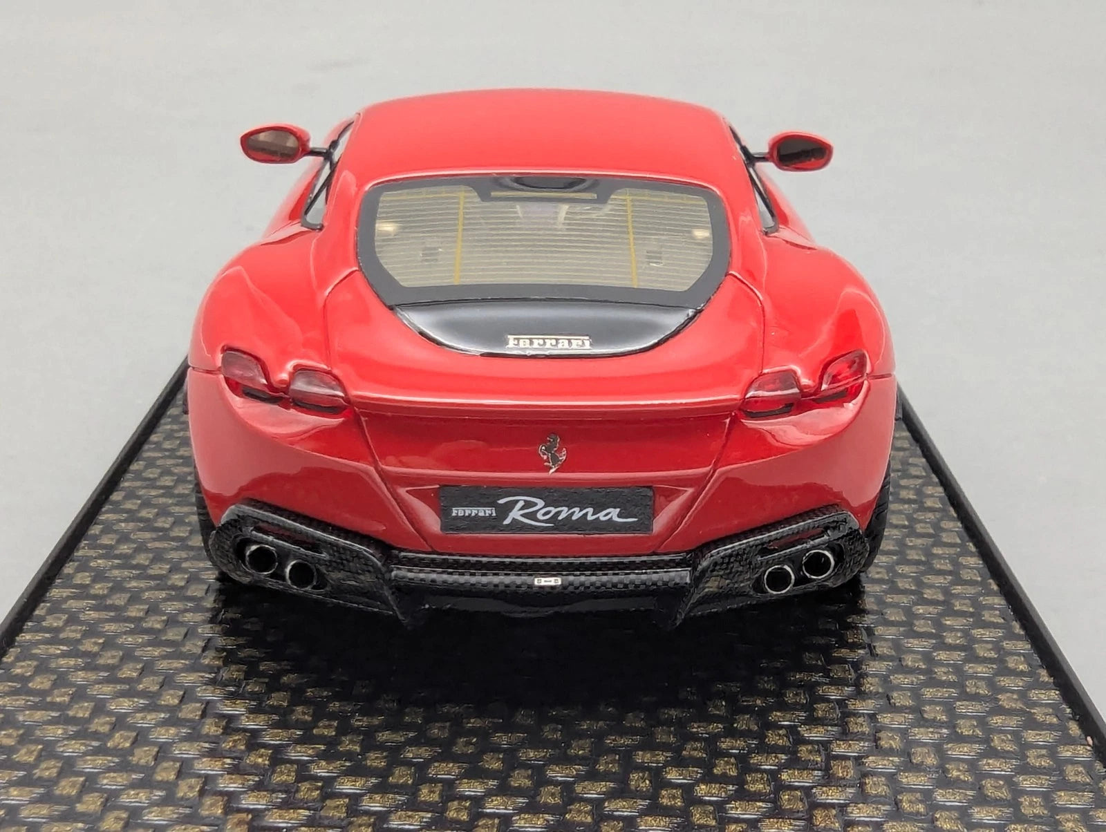 Modellautos 1:43 BBR Concept43 Ferrari Roma Rosso Corsa Met. 01/99 mit OVP