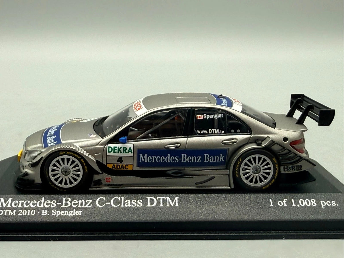 Modellautos 1:43 Minichamps Mercedes-Benz C-Klasse AMG DTM 2010 #4 mit OVP