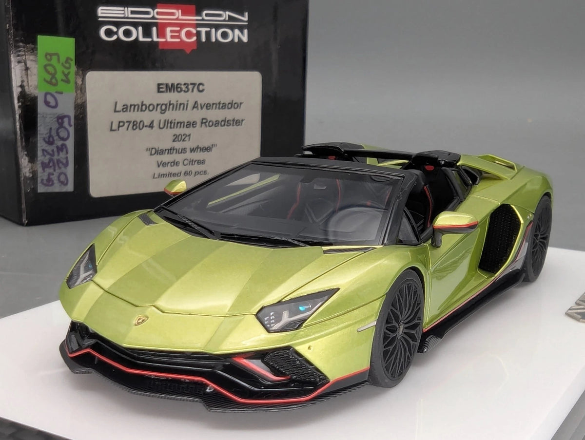 Eidolon Make Up 1:43 Lamborghini Aventador LP780-4 Ultimae Roadster 09/60 OVP