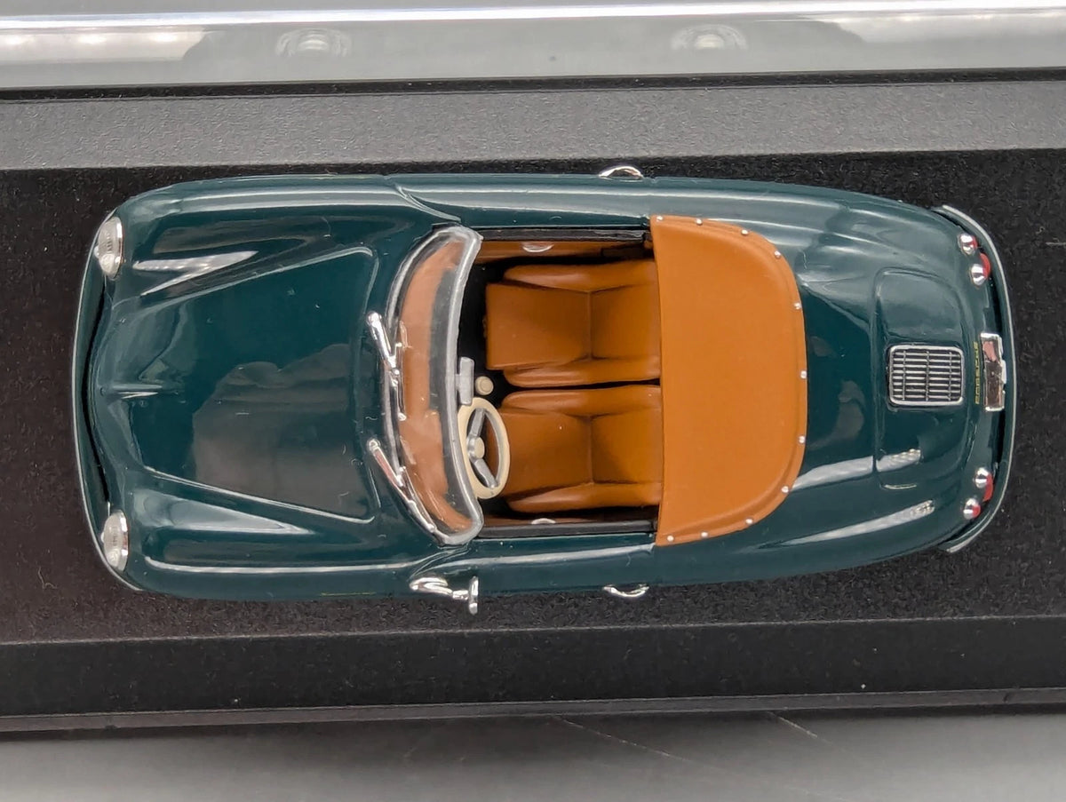 Modellautos 1:43 Minichamps Porsche 356 Speedster 1956 Fjord Green OVP