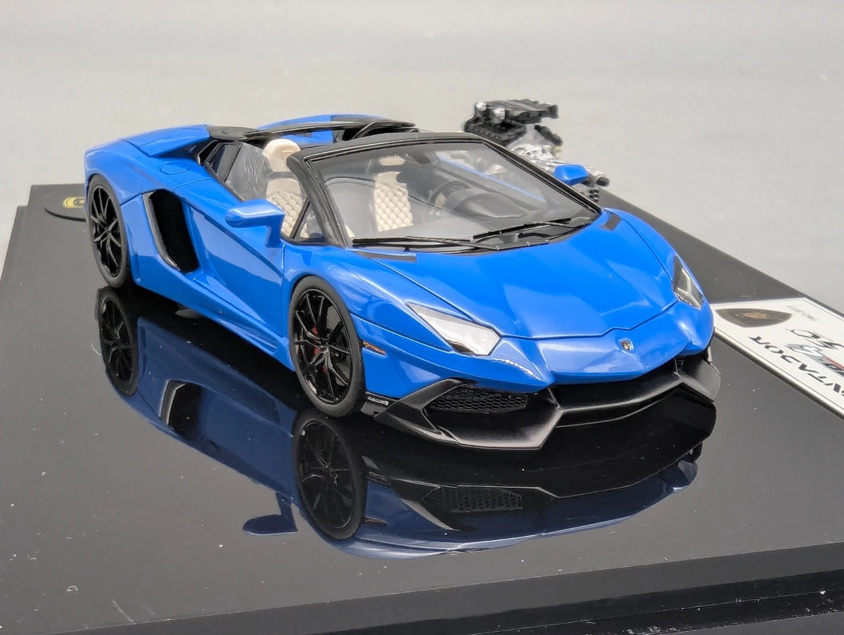 Eidolon Make Up 1:43 Lamborghini Aventador LP720-4 Roadster Engine Set OVP