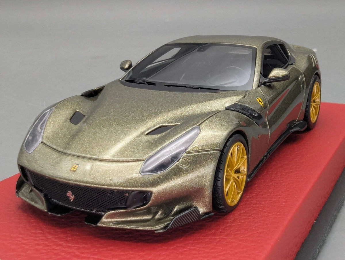 Modellautos 1:43 BBR Concept43 Ferrari F12 TDF Verde Masoni Gloss Ltd 19/20 OVP