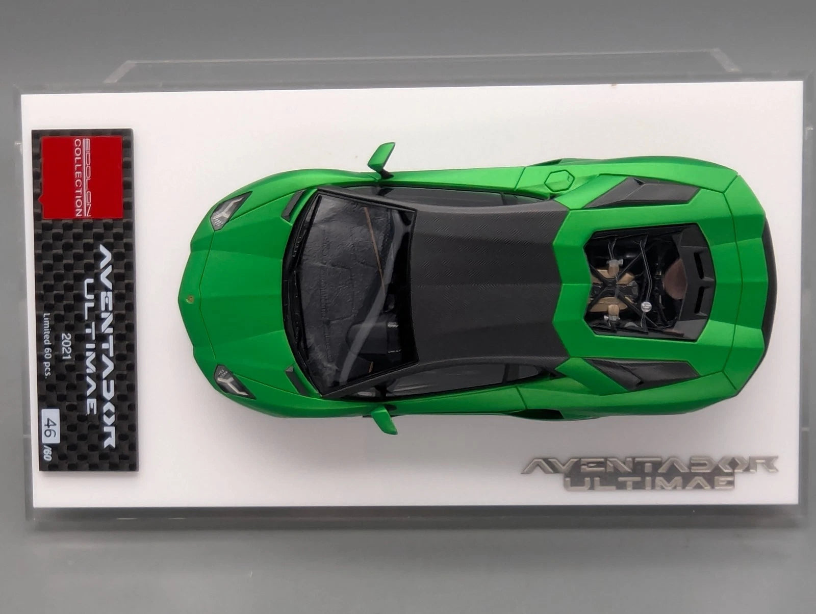 Eidolon Make Up 1:43 Lamborghini Aventador LP780-4 Ultimae 2021 Verde 46/60 OVP
