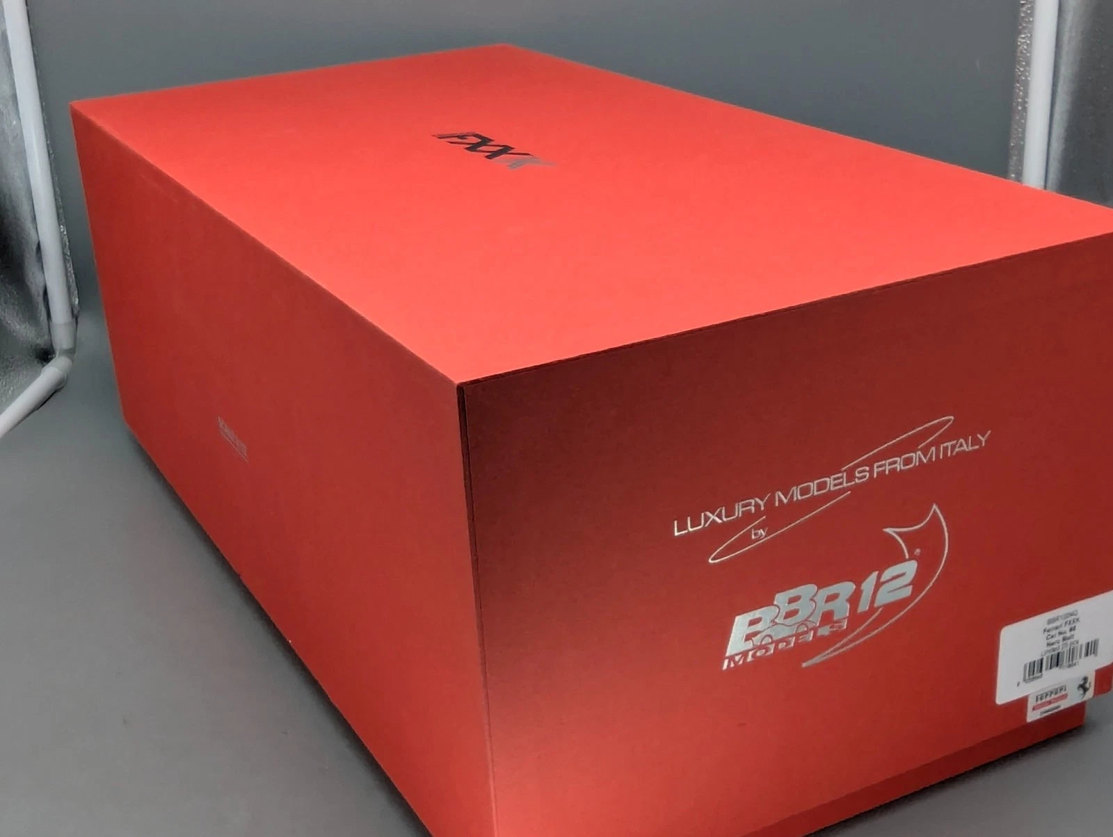 Modellautos 1:12 BBR Ferrari FXX-K Car #6 Nero Matt Ltd 07/25 in Vitrine OVP