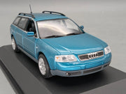 Modellautos 1:43 Minichamps Audi A6 Avant Türkis Metallic mit Dealer OVP