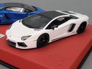 Eidolon Make Up 1:43 Lamborghini Aventador LP760-2 Blau und Weiß 2tlg Set OVP