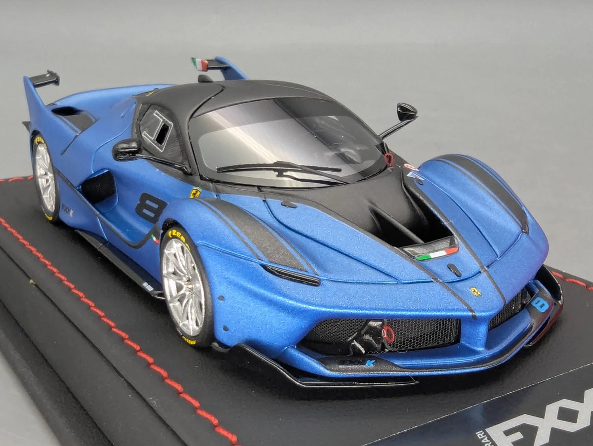 Modellautos 1:43 BBR Deluxe Calsito Ferrari FXX-K Car #8 Blu Corsa Ltd 01/20 OVP