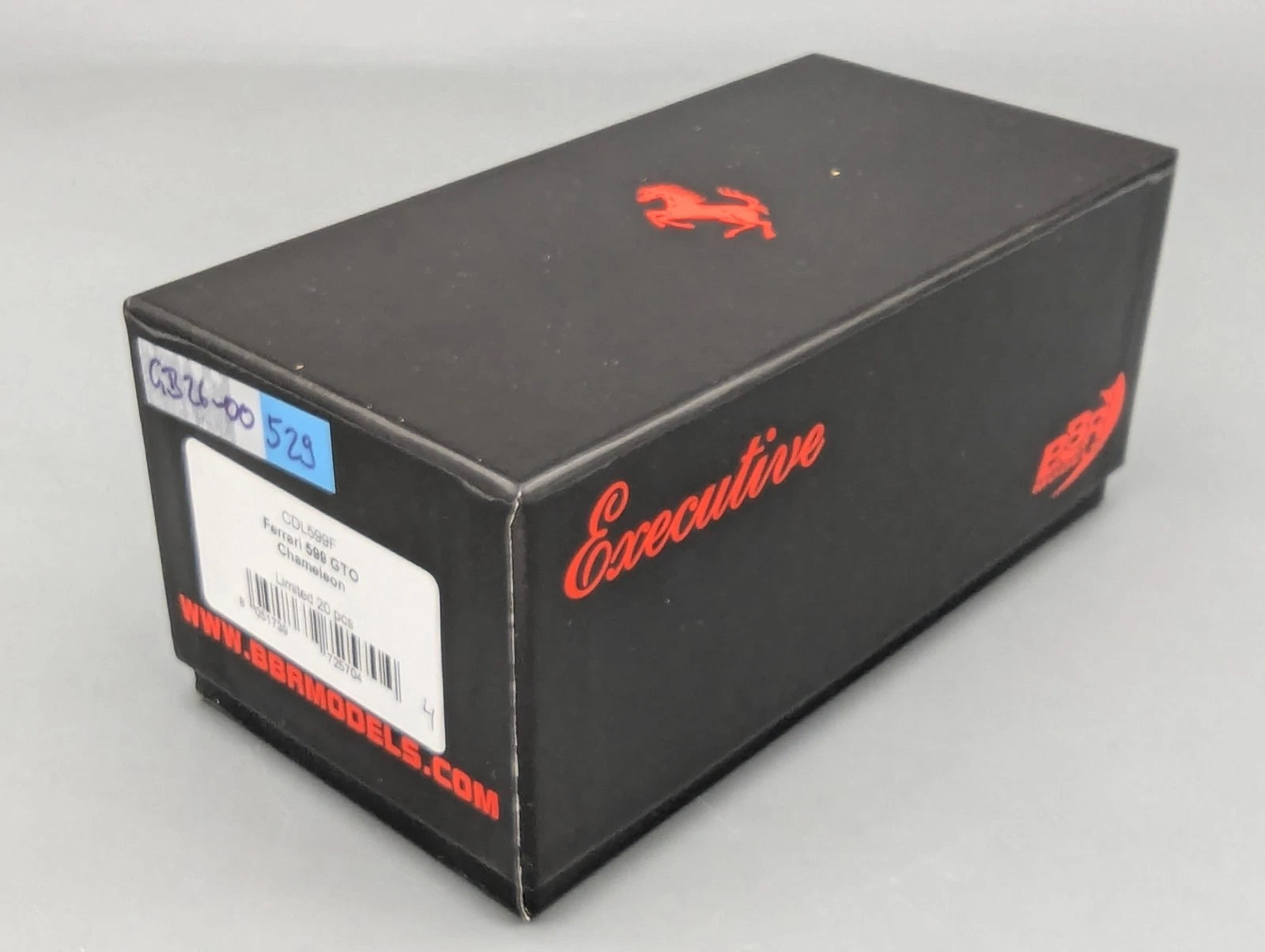 Modellautos 1:43 BBR Executive Calsito Ferrari 599 GTO Chameleon Ltd 04/20 OVP