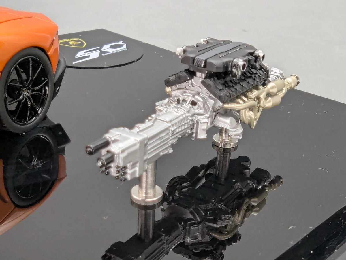 Eidolon Make Up 1:43 Lamborghini Aventador LP720-4 2013 Roadster Engine Set OVP