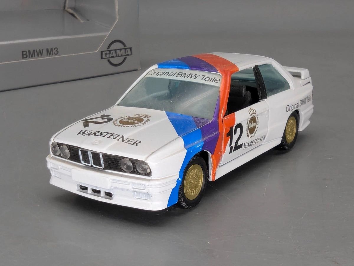 Modellautos 1:43 GAMA 1154 BMW M3 Rennversion #12 mit OVP