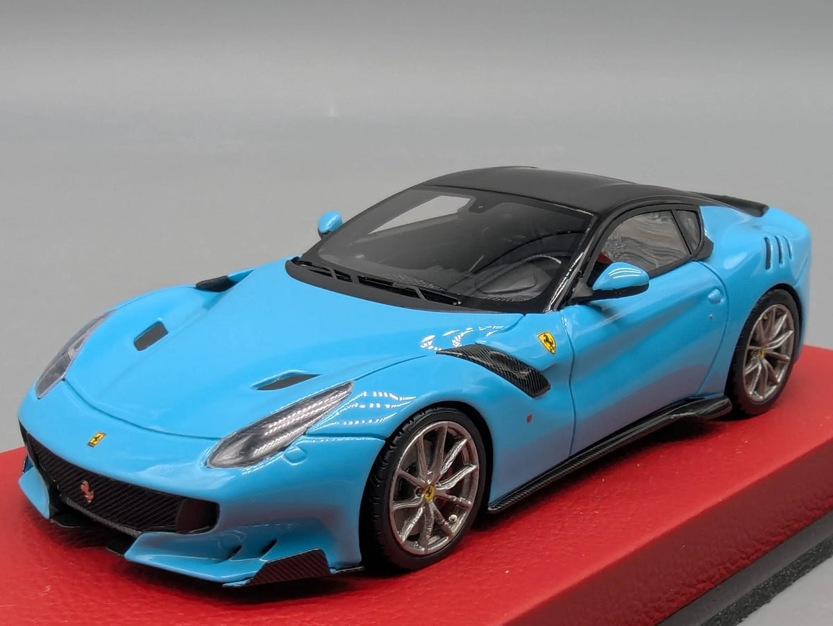 Modellautos 1:43 BBR Concept43 Ferrari F12 TdF Baby Blu Limitiert 10/10 mit OVP