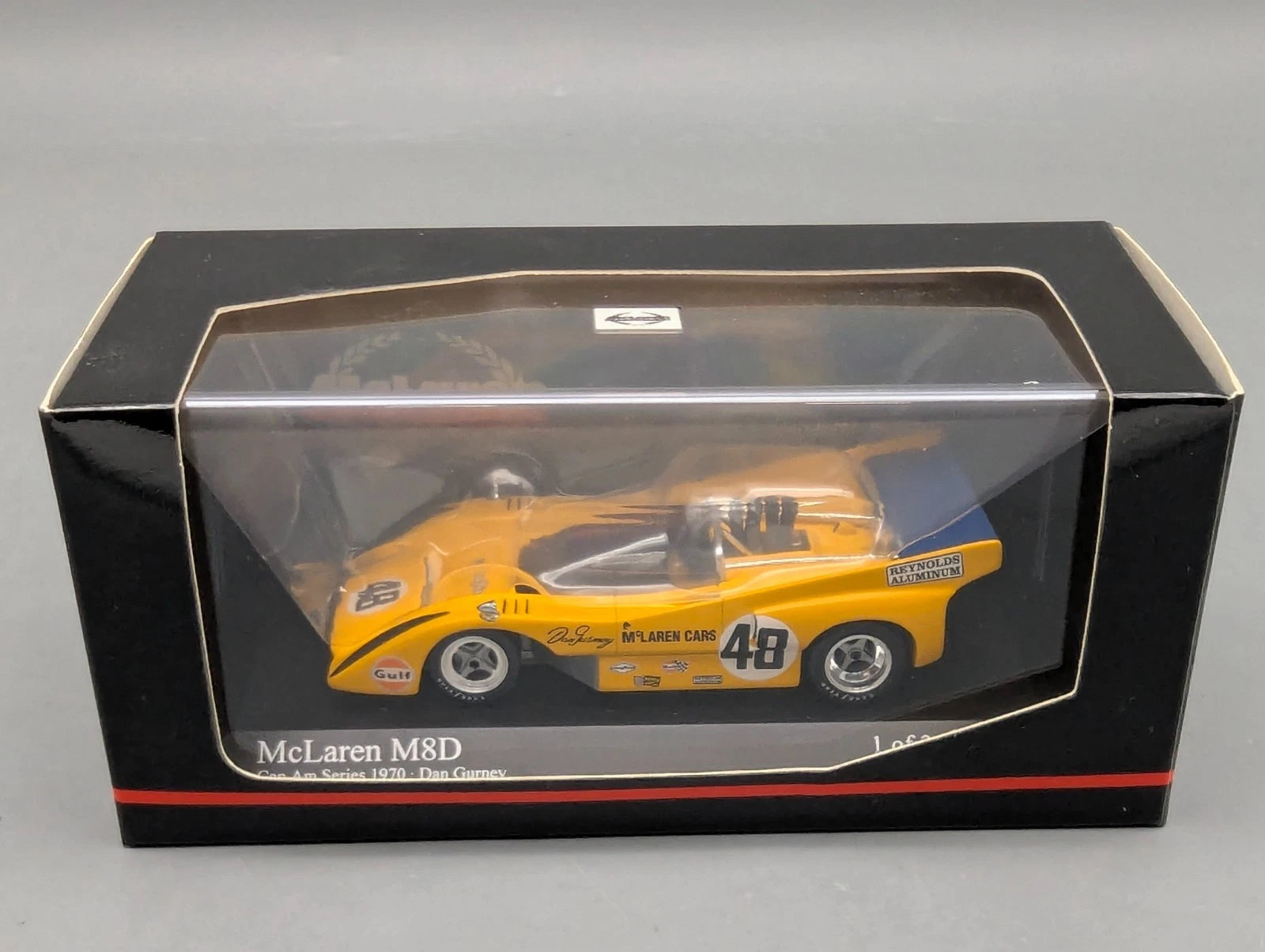 Modellautos 1:43 Minichamps McLaren M8D Can Am Series 1970 #48 Gurney mit OVP