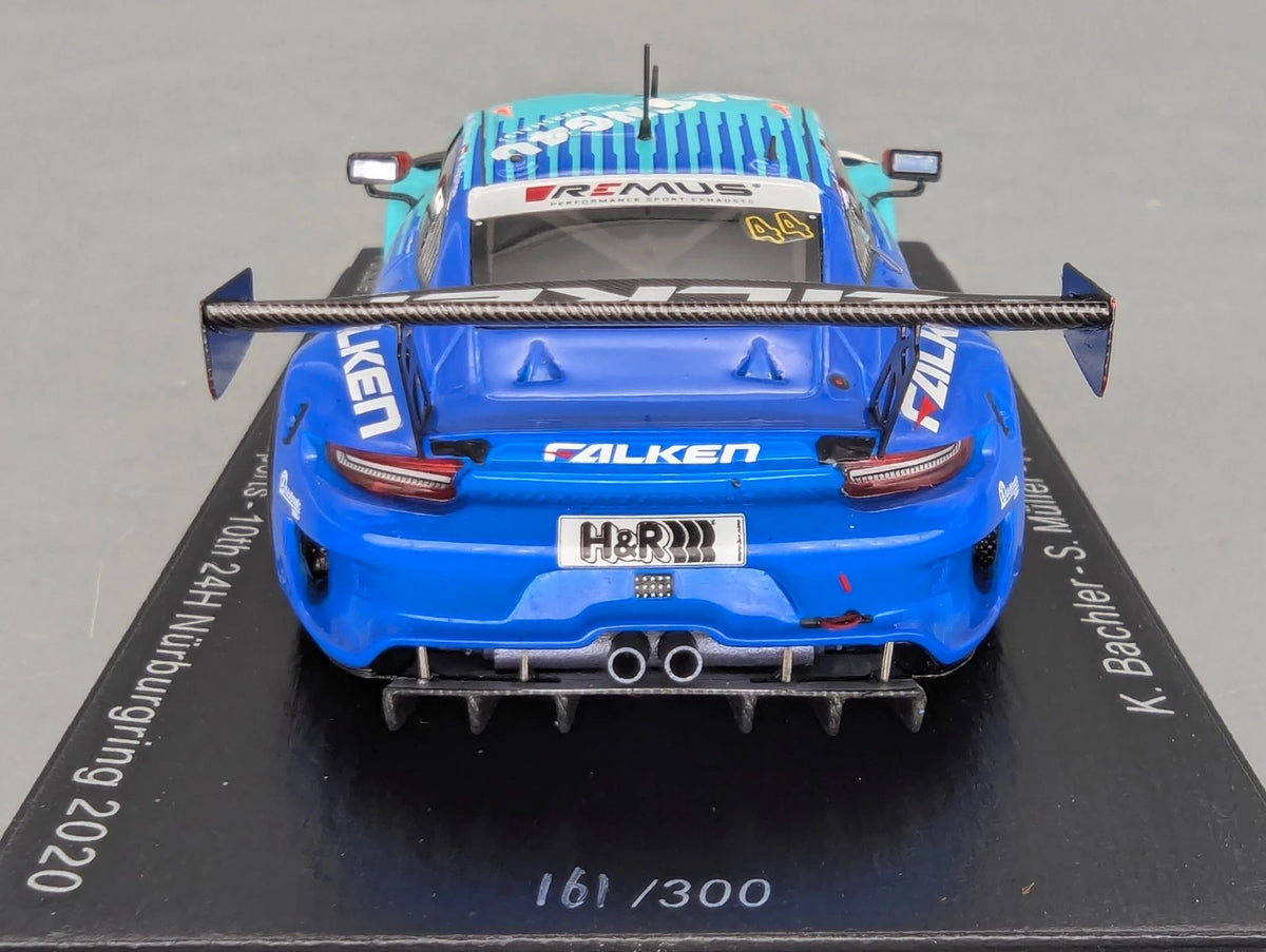 Modellautos 1:43 Spark SG689 Porsche 911 GT3 R 24h Nürburgring 2020 #44 mit OVP