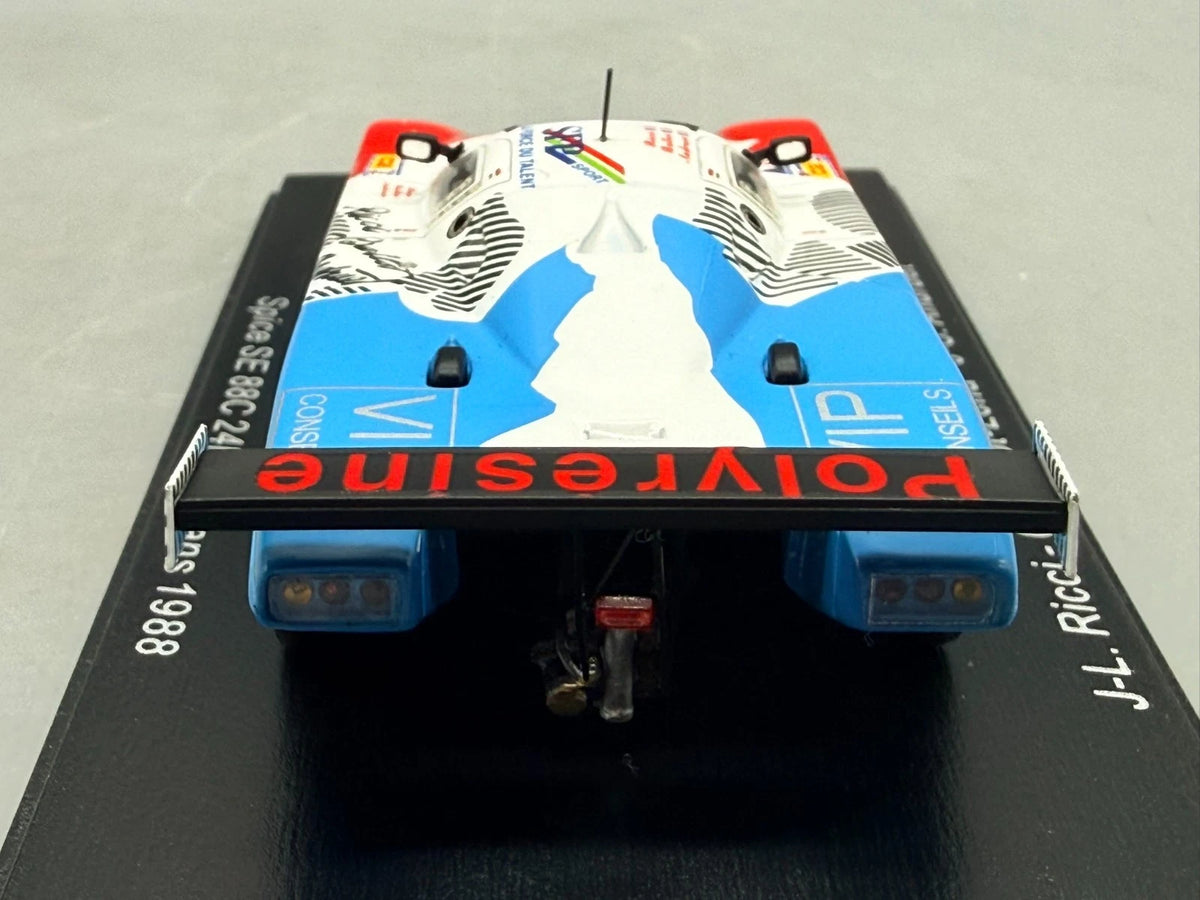 Modellautos 1:43 Spark Spice SE 88C - 24h Le Mans 1988 #107 + OVP