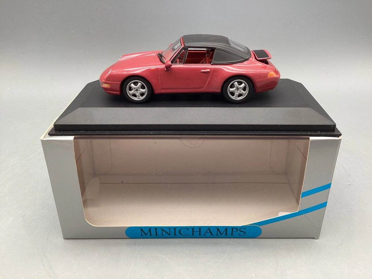 Modellautos 1:43 Minichamps Porsche 911 Cabriolet soft top 1994 mit OVP