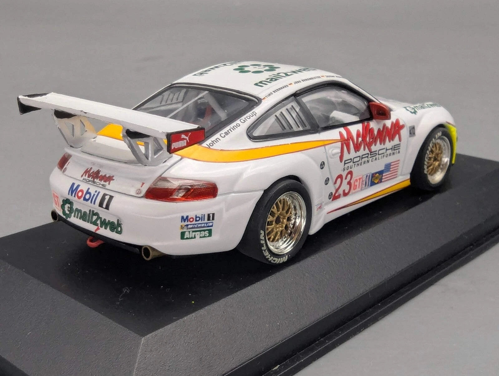 Modellautos 1:43 Minichamps Porsche 911 996 GT3 RS WINNER 24h Daytona #23 OVP
