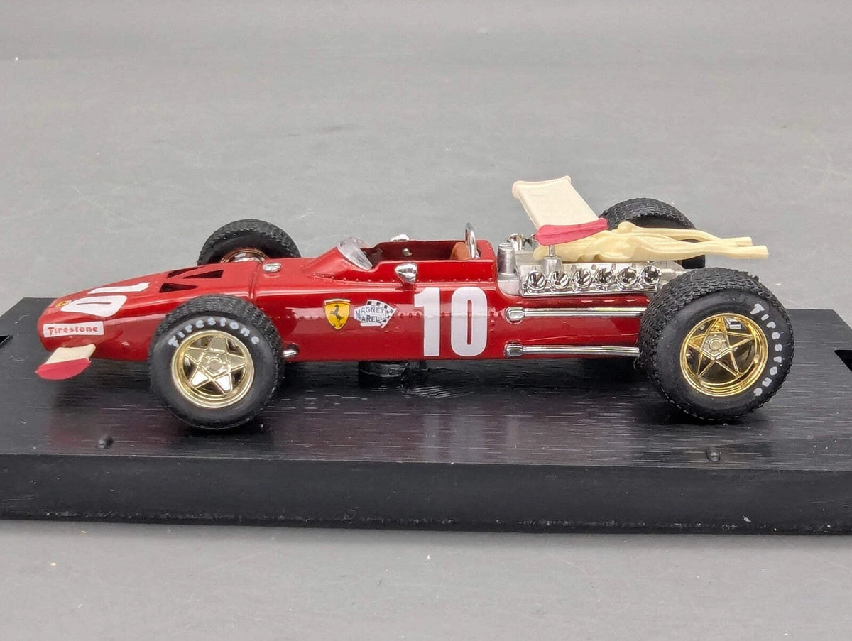 Modellautos 1:43 Brumm Ferrari 312 F.1  GP Italia 1969 #10 Pedro Rodriguez OVP
