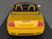 Modellautos 1:43 BBR Maserati 4200 Spyder 2001 Gelb mit OVP
