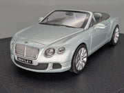 Modellautos 1:43 Minichamps Bentley Continental GTC Breeze Silber Met. mit OVP