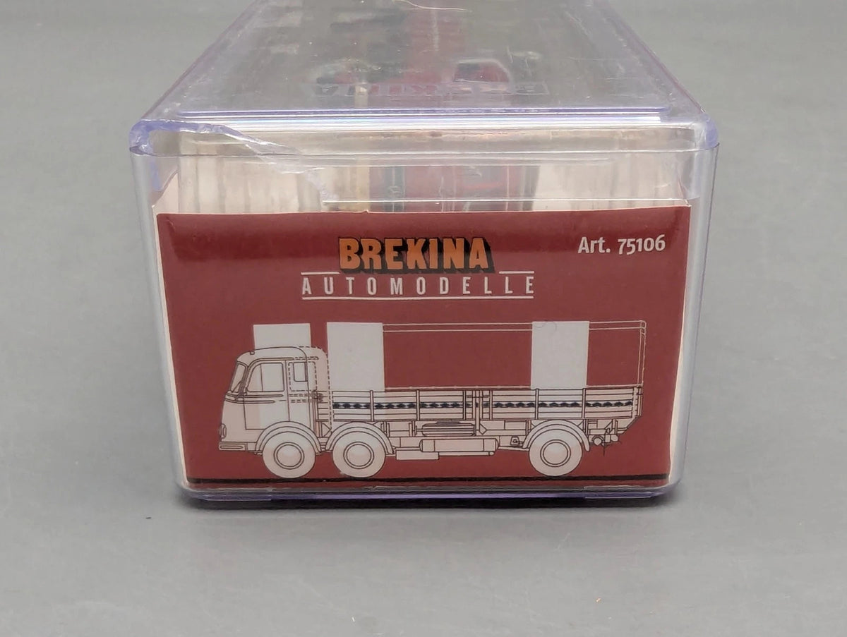 Lkw Modell H0 1:87 Brekina Mercedes Benz LP 333 Lastzug mit Anhänger OVP