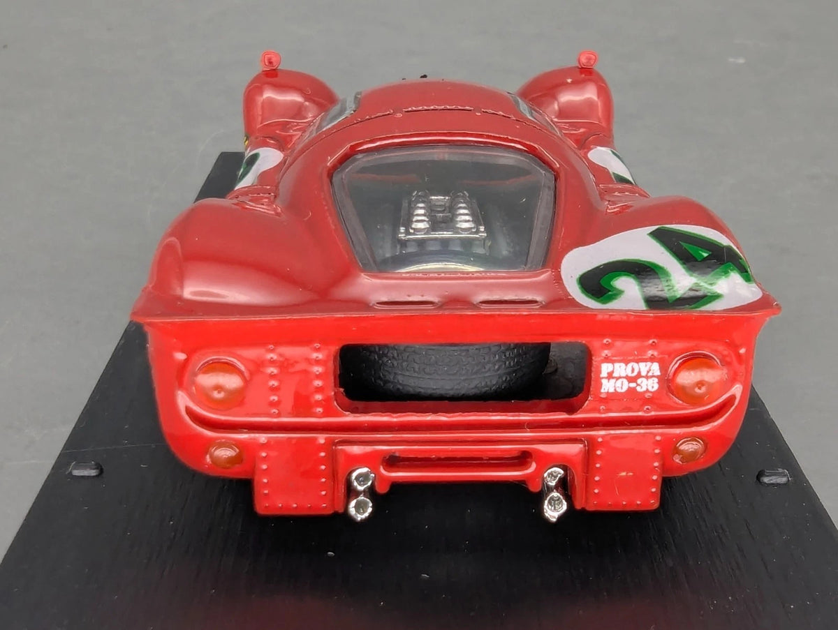 Modellautos 1:43 Brumm Ferrari 330 P4 Coupe Zweiter Daytona 1967 #24 mit OVP
