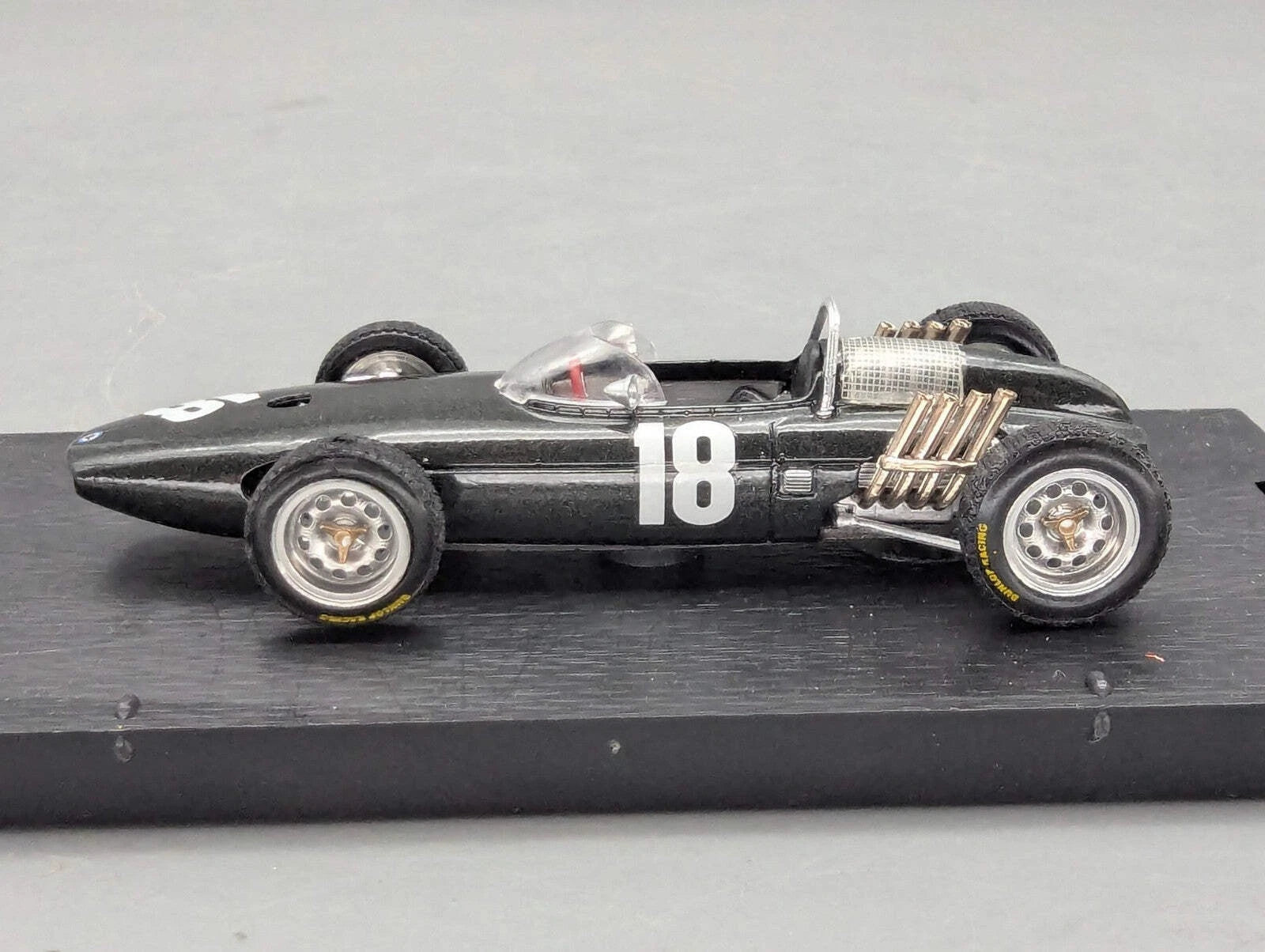 Modellautos 1:43 Brumm BRM P57 GP NL und D 1962 #18 Richie Ginther mit OVP
