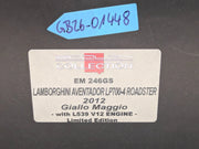 Eidolon Make Up 1:43 Lamborghini Aventador LP700-4 Roadster 2012 Engine Set OVP