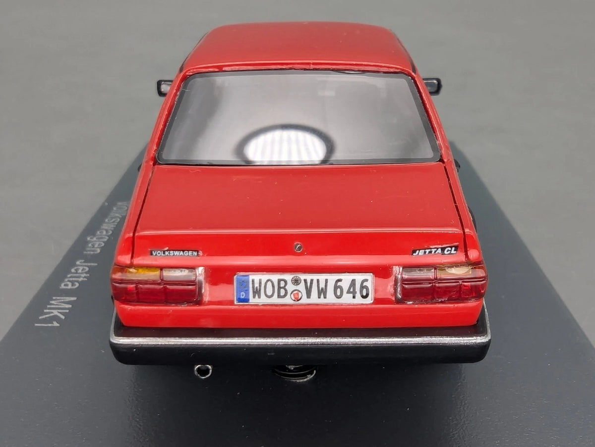 Modellautos 1:43 Neo Scale Models 43646 Volkswagen VW Jetta Mk1 Rot mit OVP