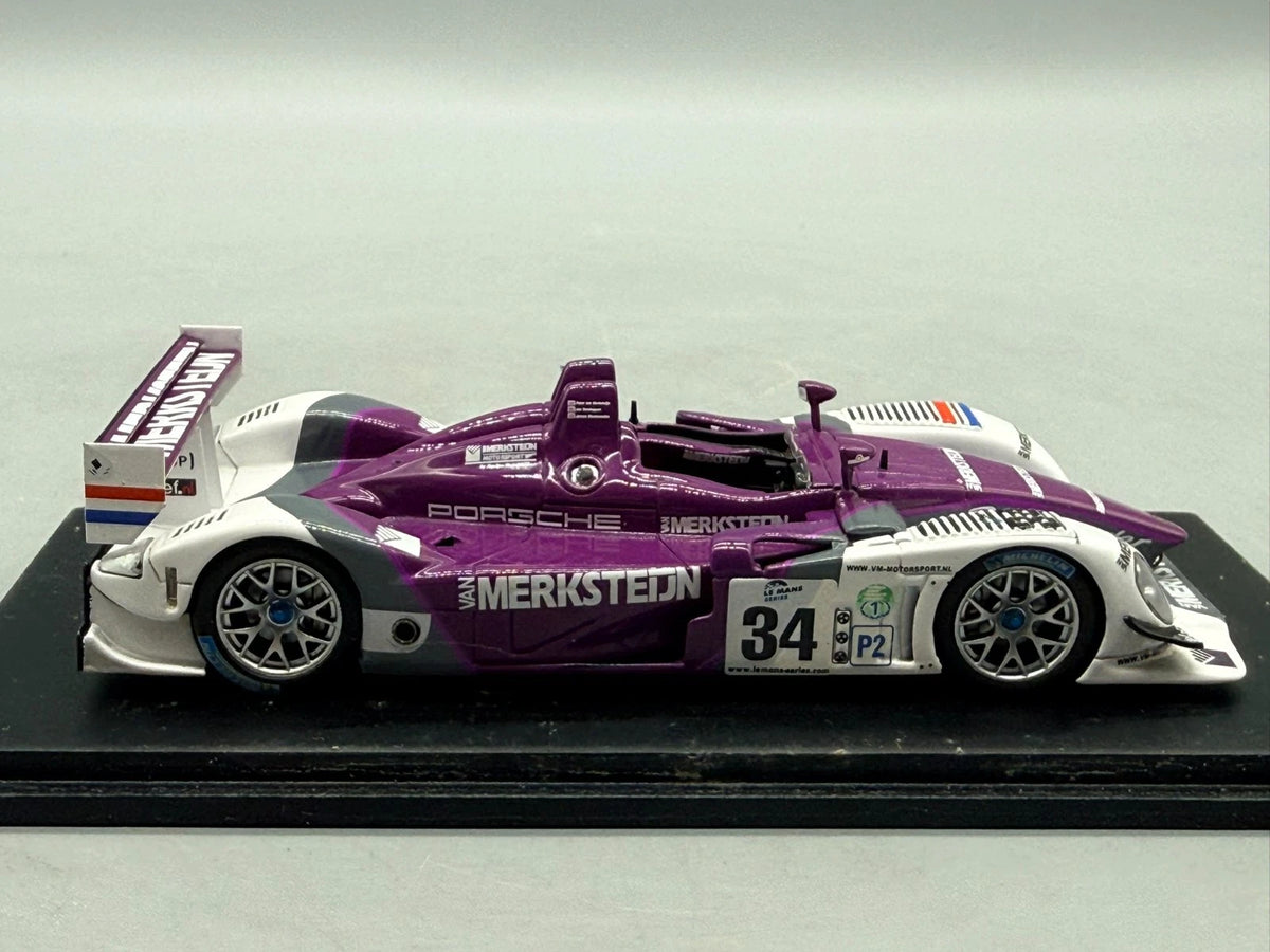 Modellautos 1:43 Spark Porsche RS Spyder Team van Merksteijn Motorsport mit OVP