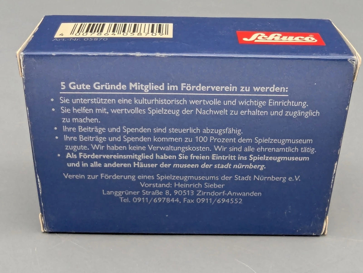 Modellautos 1:90 Schuco Piccolo Opel Blitz Die blaue Nacht 2008 Nürnberg in OVP