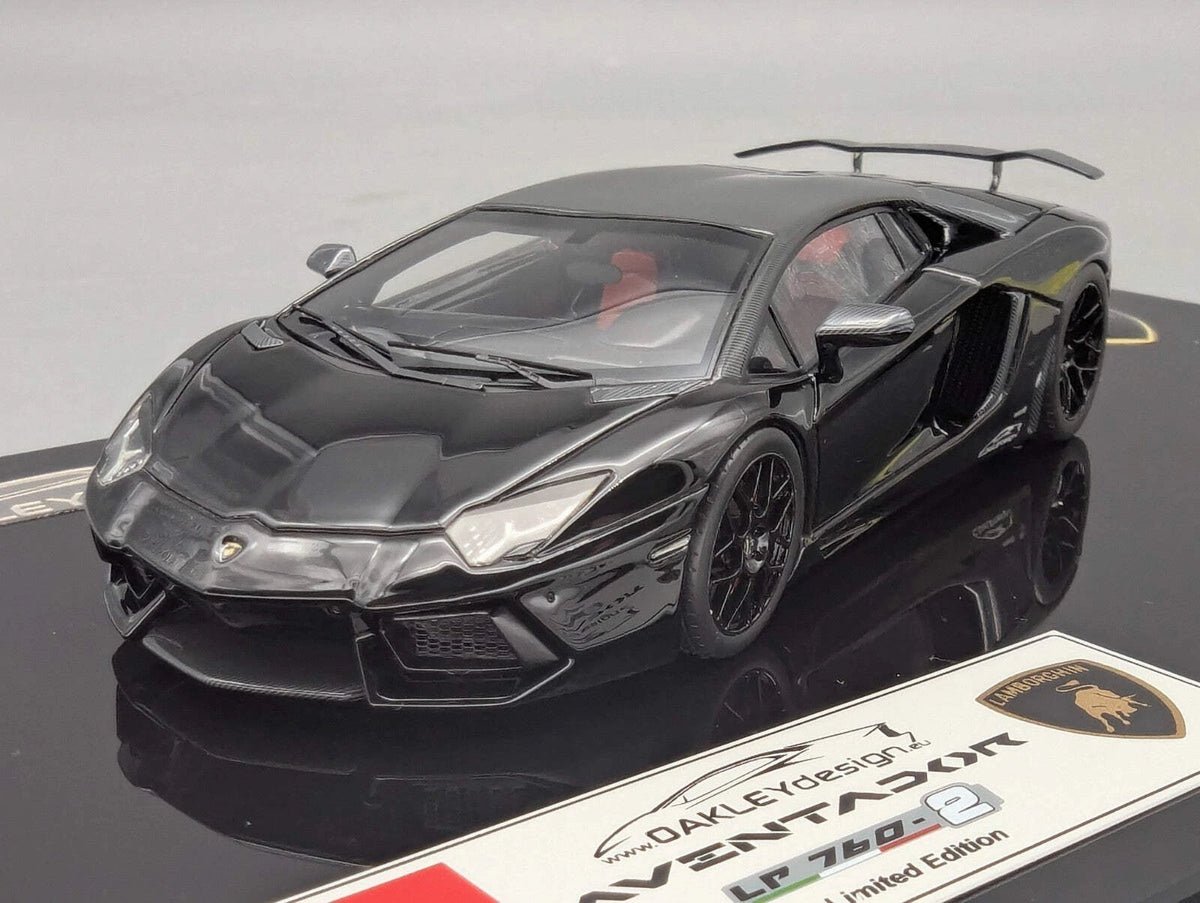 Eidolon Make Up 1:43 Lamborghini Aventador LP760-2 Engine Set Oakley Black OVP