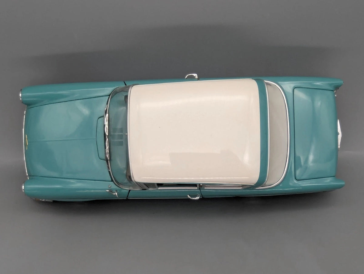 Modellautos 1:18 Minichamps Opel Rekord P1 1958 Türkisblau mit OVP