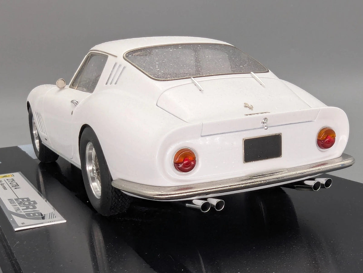 Modellautos 1:18 BBR Ferrari 275 GTB/4 1966 Weiß Rain Version 01/04 mit  OVP