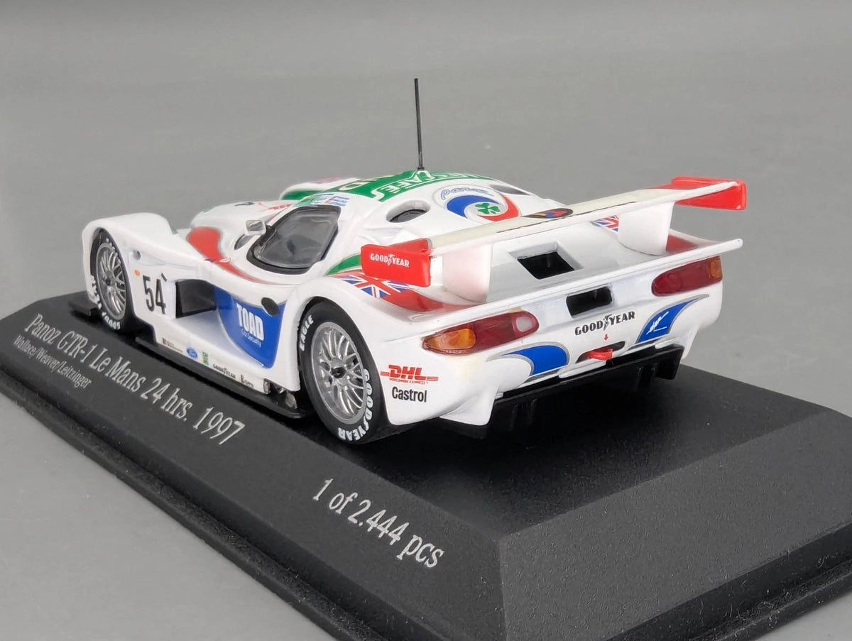 Modellautos 1:43 Action Panoz GTR-1 24h Le Mans 1997 Team DPR #54 mit OVP