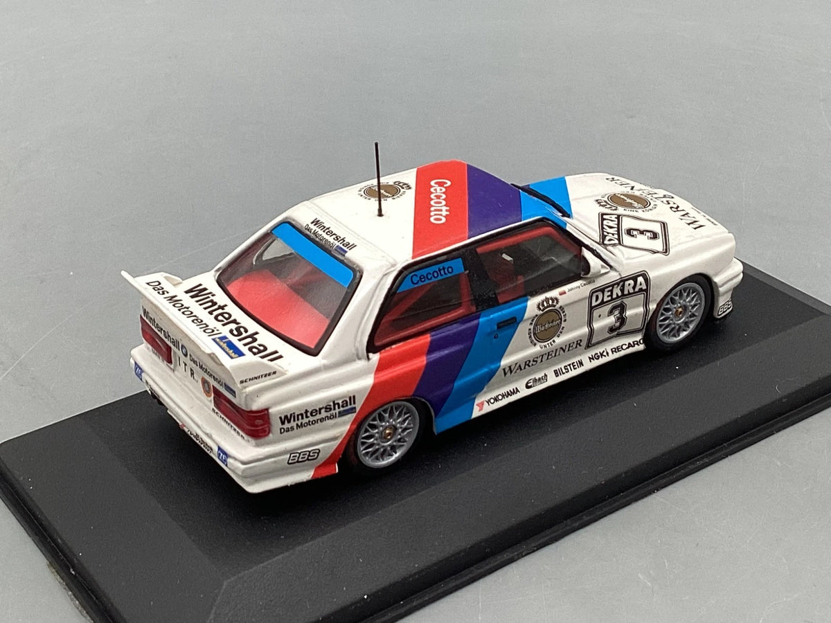 Modellautos 1:43 Minichamps BMW M3 E30 Sport Evo DTM 1991 Cecotto #3 mit OVP