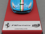 Modellautos 1:43 BBR Concept43 Ferrari F12 Berlinetta Baby Blu Ltd 07/25 mit OVP