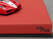 Modellautos 1:43 BBR Ferrari Enzo Paris 2013 Ltd 03/03 mit Vitrine und OVP