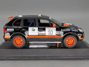 Modellautos 1:43 Minichamps Porsche Cayenne Transsyberia 2008 #10 WAP Dealer OVP