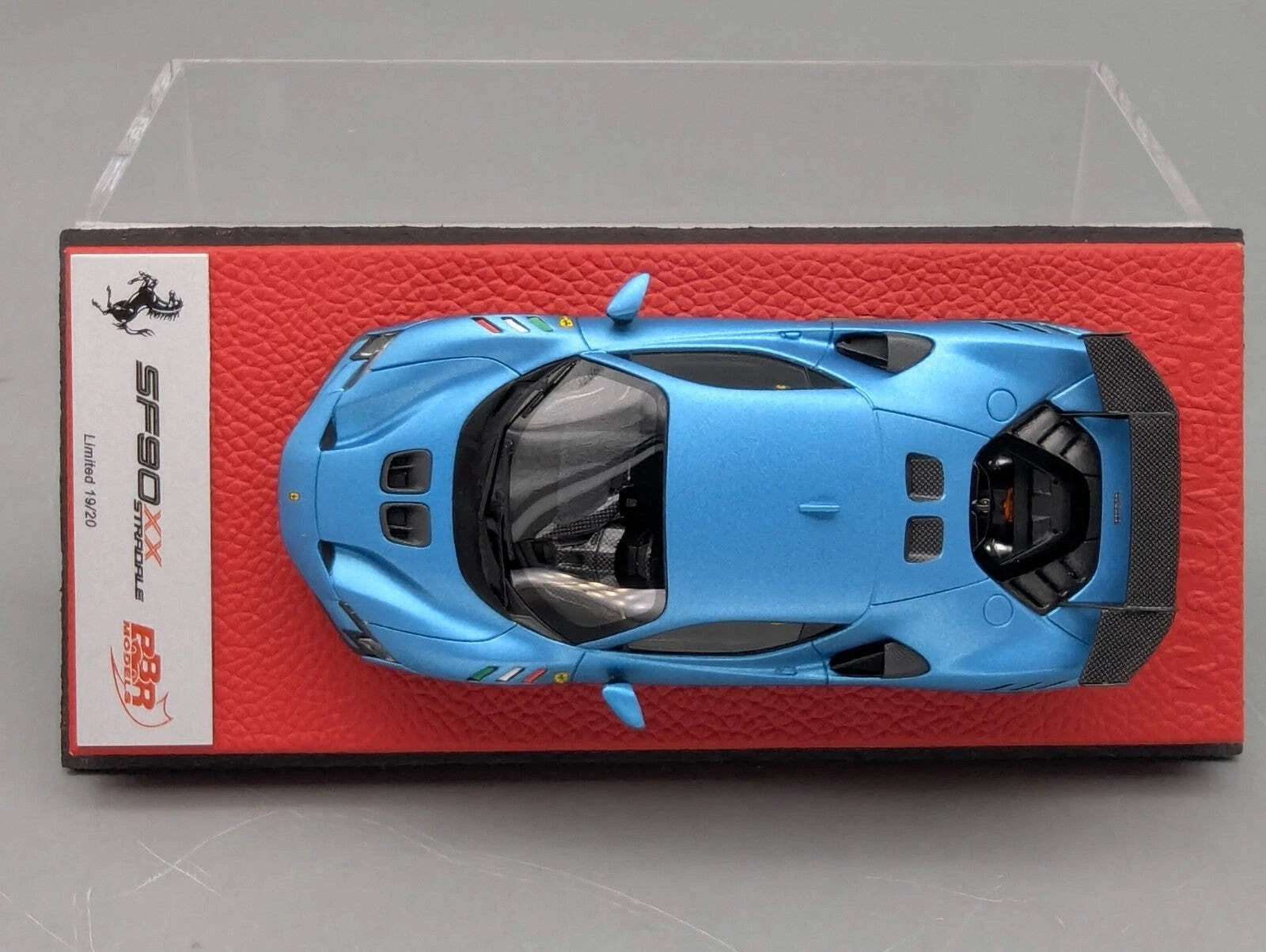 Modellautos 1:43 BBR Concept43 Ferrari SF90XX Stradale Matt Blue Ltd 19/20 OVP