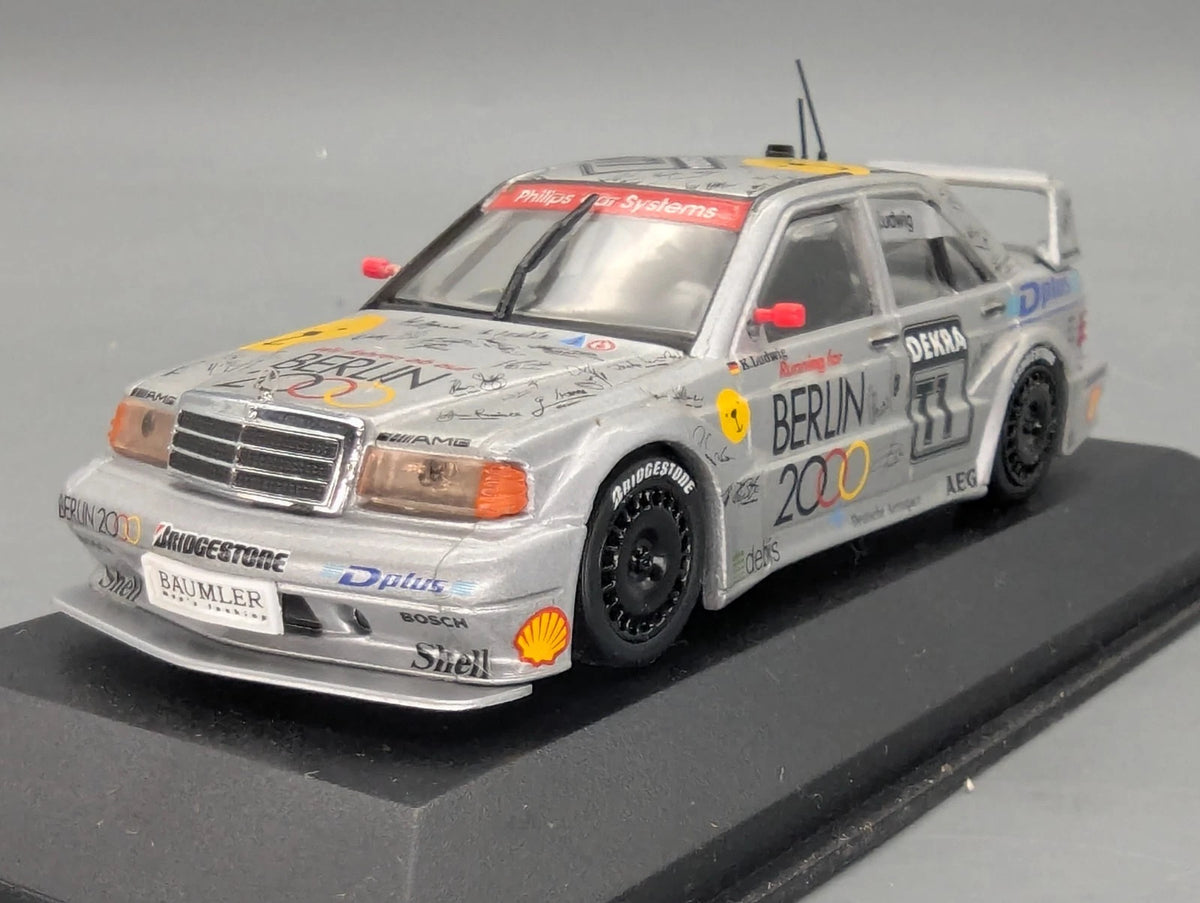 Modellautos 1:43 Minichamps Mercedes‑Benz 190 E Evo 2 DTM 1993 #1 Ludwig OVP