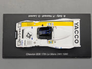 Modellautos 1:43 Spark S9420 Chevron B36 24h Le Mans 1980 #25 mit OVP