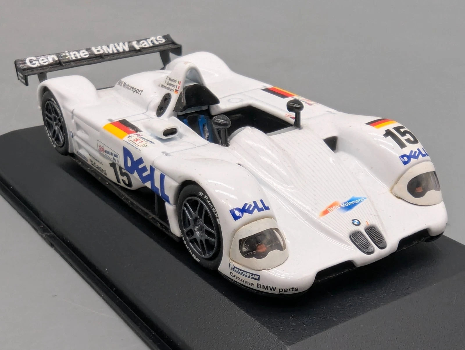 Modellautos 1:43 Minichamps BMW V12 LMR 24h Le Mans 1999 WINNER #15 Winkelhock