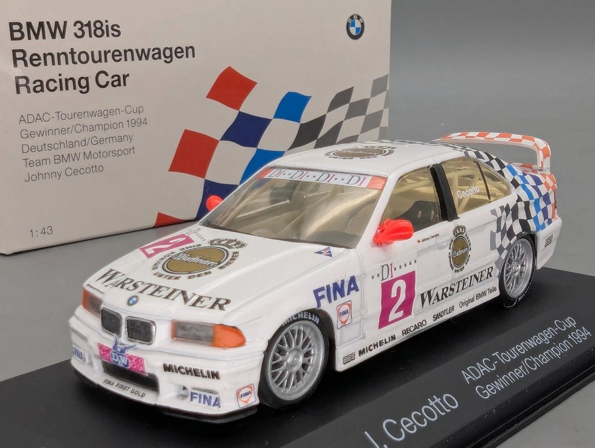 Modellautos 1:43 Minichamps BMW 318is Winner ADAC Cup 1994 #10 Dealer OVP