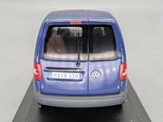 Modellautos 1:43 Minichamps Volkswagen VW Caddy Dunkelblau mit Dealer OVP