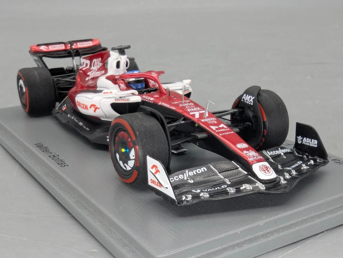 Modellautos 1:43 Spark S8517 Alfa Romeo F1 Orlen C42 Bahrain 2022 #77 Bottas OVP