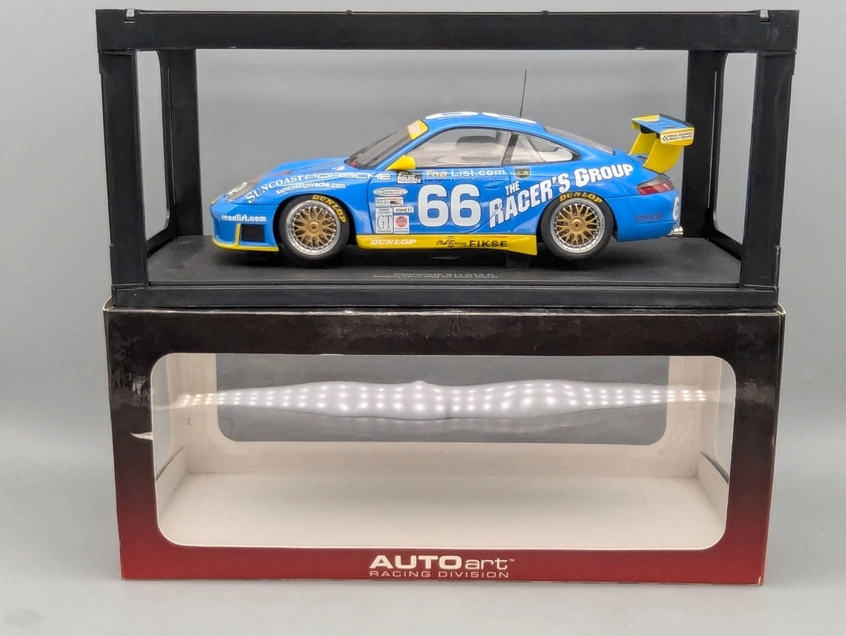 Modellautos 1:18 Autoart Porsche 911 GT3 R 24h Daytona 2002 WINNER  #66 mit OVP