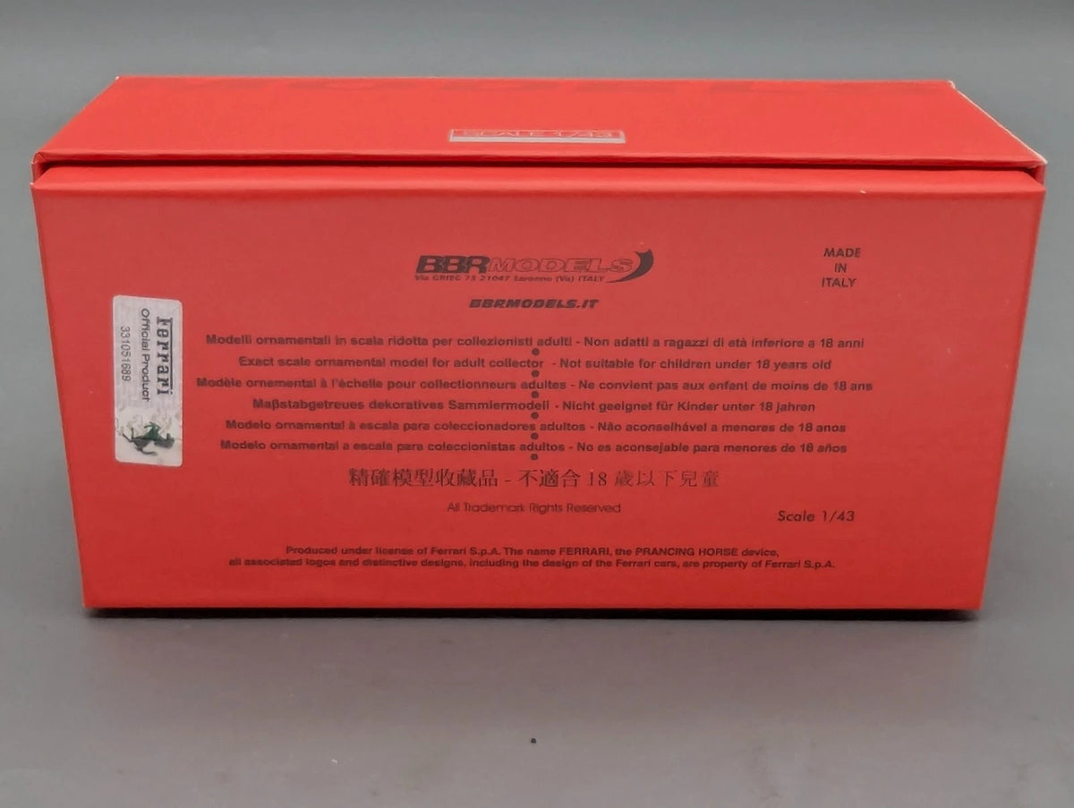 Modellautos 1:43 BBR Ferrari 365 GTS 1969 Gooding Auction 2008 Ltd 00/20 mit OVP