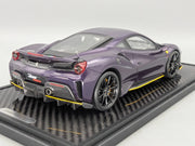 Modellautos 1:18 BBR Ferrari 488 Pista 2018 Violet Ltd 03/05 Stck in OVP